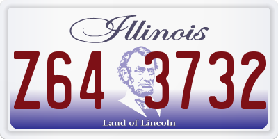 IL license plate Z643732