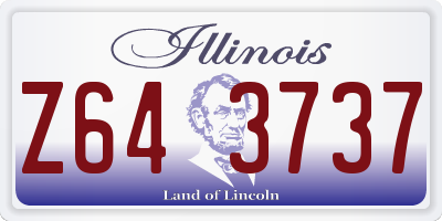 IL license plate Z643737
