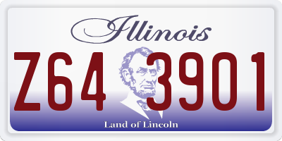 IL license plate Z643901