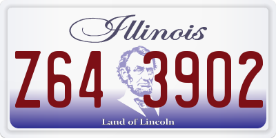 IL license plate Z643902