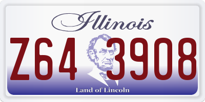 IL license plate Z643908