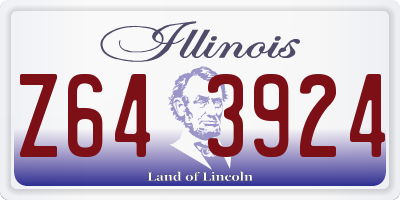 IL license plate Z643924