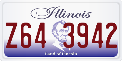 IL license plate Z643942