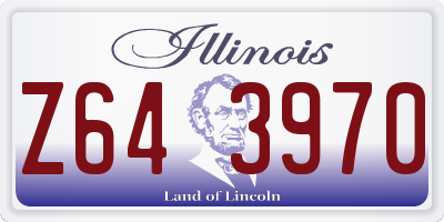 IL license plate Z643970