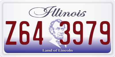 IL license plate Z643979
