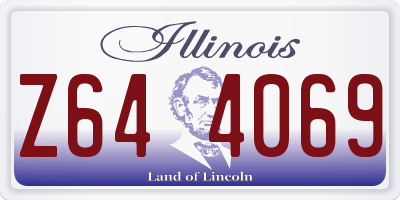IL license plate Z644069