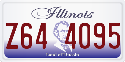 IL license plate Z644095