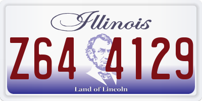 IL license plate Z644129