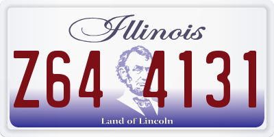 IL license plate Z644131