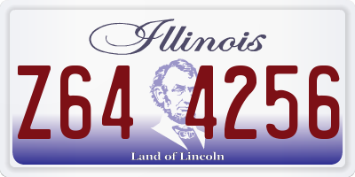 IL license plate Z644256