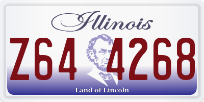 IL license plate Z644268