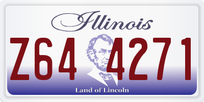 IL license plate Z644271