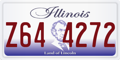 IL license plate Z644272