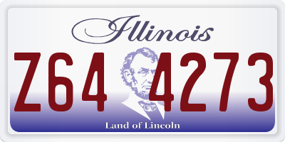 IL license plate Z644273