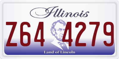 IL license plate Z644279