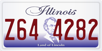 IL license plate Z644282
