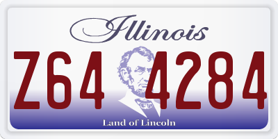 IL license plate Z644284