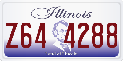 IL license plate Z644288