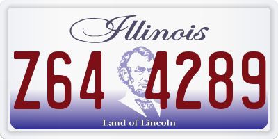IL license plate Z644289