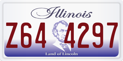IL license plate Z644297