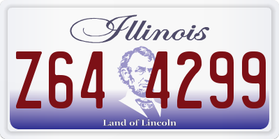 IL license plate Z644299