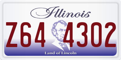 IL license plate Z644302