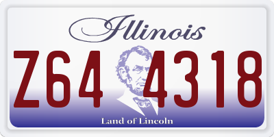 IL license plate Z644318