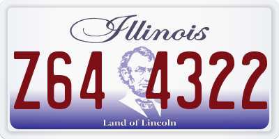 IL license plate Z644322