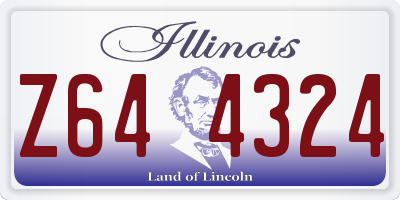 IL license plate Z644324