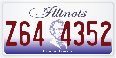 IL license plate Z644352