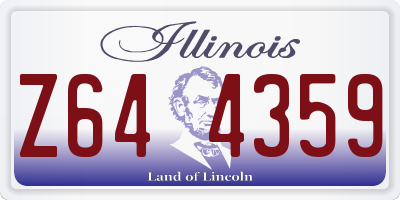 IL license plate Z644359