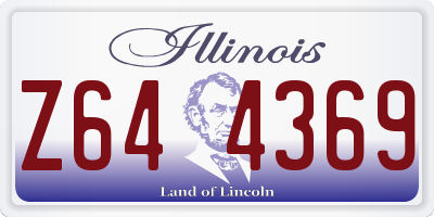 IL license plate Z644369