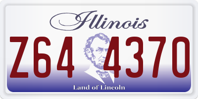 IL license plate Z644370