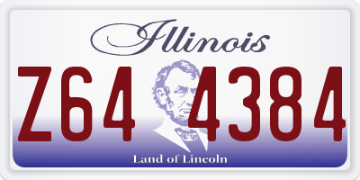 IL license plate Z644384
