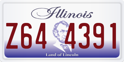 IL license plate Z644391