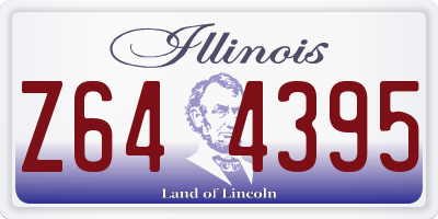 IL license plate Z644395