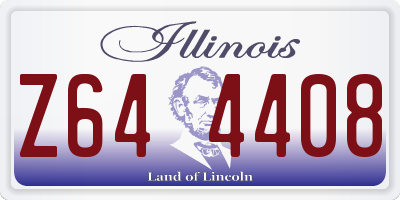 IL license plate Z644408