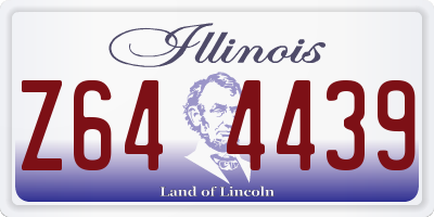 IL license plate Z644439