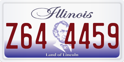 IL license plate Z644459