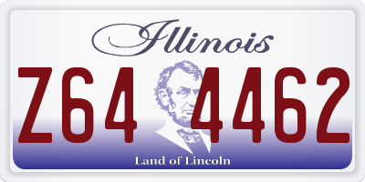 IL license plate Z644462