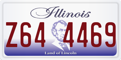 IL license plate Z644469