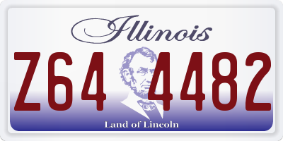 IL license plate Z644482