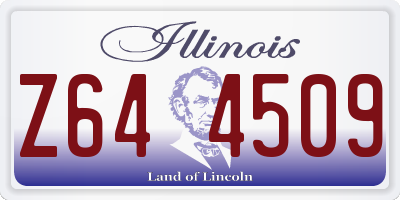 IL license plate Z644509