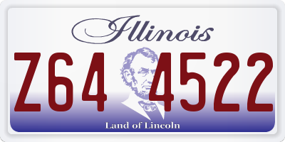 IL license plate Z644522