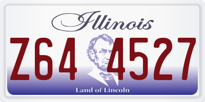 IL license plate Z644527