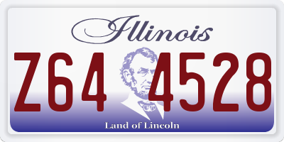IL license plate Z644528