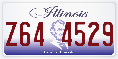 IL license plate Z644529