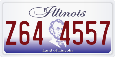 IL license plate Z644557