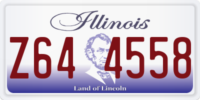 IL license plate Z644558