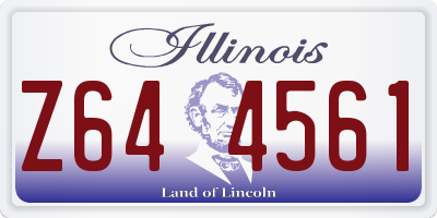 IL license plate Z644561